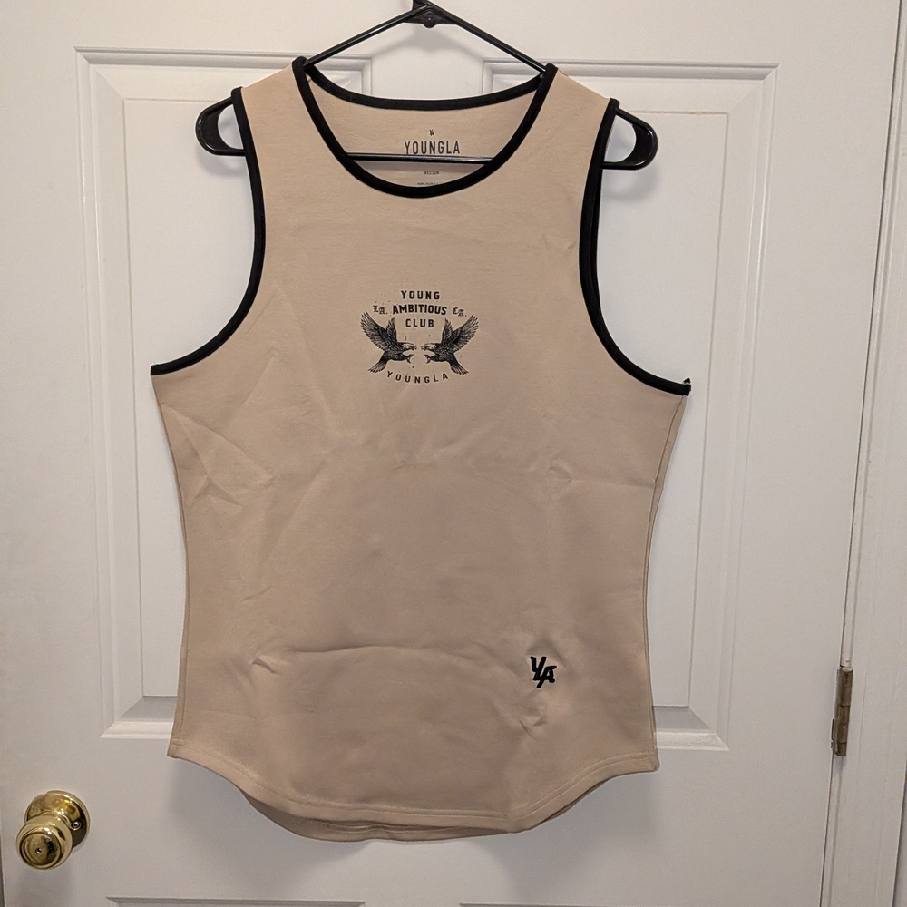 YoungLA Progress Tank 311 (Beige)